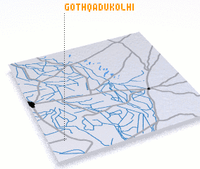 3d view of Goth Qādu Kolhi