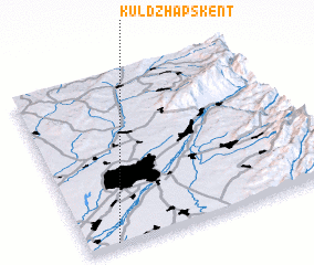 3d view of Kulʼdzhapskent