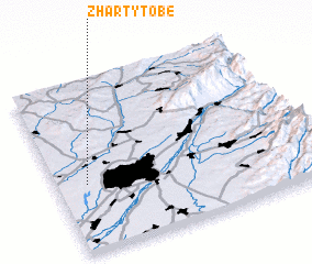 3d view of Zhartytobe