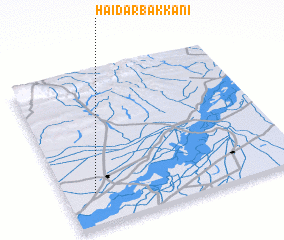 3d view of Haidar Bākkāni