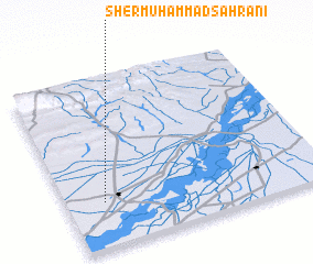 3d view of Sher Muhammad Sahrāni