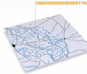 3d view of Chak One Hundred Ninety-eight
