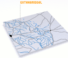 3d view of Goth Hamīd Dal