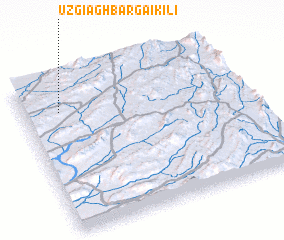 3d view of Uzgi Aghbargai Kili