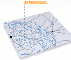 3d view of Goth Hamīd Dal