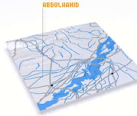 3d view of Abdul Wāhid