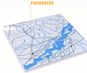 3d view of Faqīr Bakar