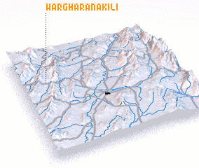 3d view of Wargharāna Kili