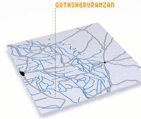 3d view of Goth Sheru Ramzān