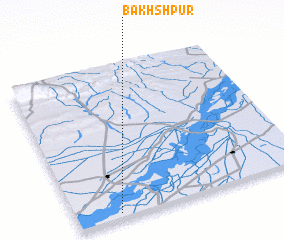 3d view of Bakhshpur