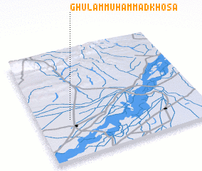 3d view of Ghulām Muhammad Khosa