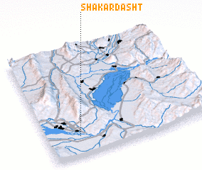 3d view of Shakardasht