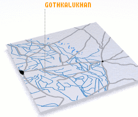 3d view of Goth Kālu Khān