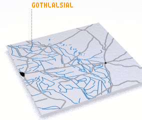 3d view of Goth Lāl Siāl