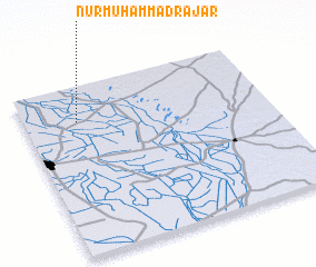 3d view of Nūr Muhammad Rājar