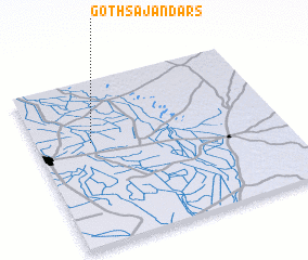 3d view of Goth Sājan Dars