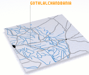 3d view of Goth Lāl Chand Bania