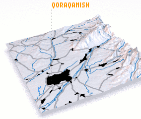 3d view of Qoraqamish