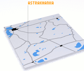 3d view of Astrakhanka