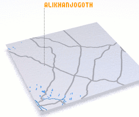 3d view of Ali Khān jo Goth