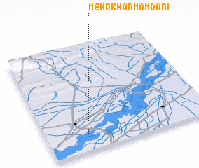 3d view of Mehr Khān Mamdāni