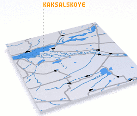 3d view of Kaksalʼskoye