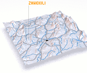 3d view of Zhwe Kili