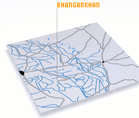 3d view of Bhangar Khān