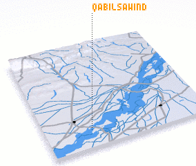 3d view of Qābil Sāwind