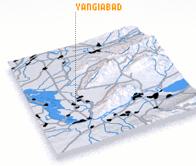 3d view of Yangiabad