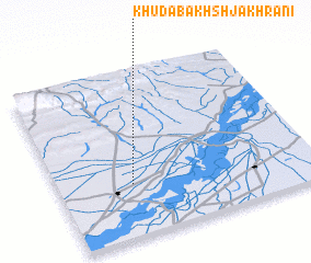 3d view of Khuda Bakhsh Jakhrāni