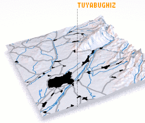 3d view of Tuyabŭghiz