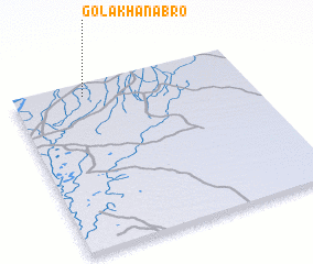 3d view of Gola Khān Abro