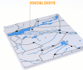 3d view of Koksalʼskoye