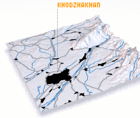 3d view of Khodzhakhan