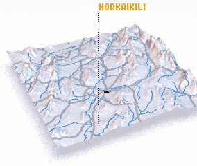 3d view of Horkai Kili