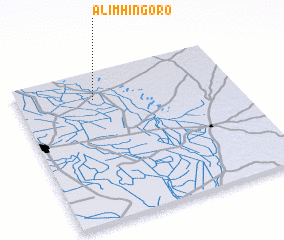 3d view of Alīm Hingoro