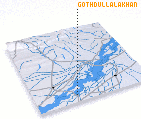 3d view of Goth Dulla Lakhan