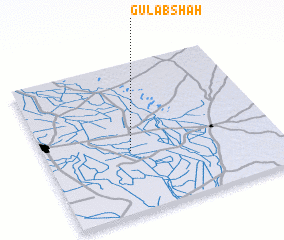 3d view of Gulāb Shāh