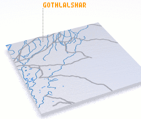 3d view of Goth Lāl Shār