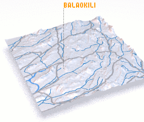 3d view of Balāo Kili