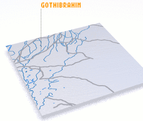 3d view of Goth Ibrāhīm