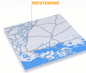 3d view of Mīr Fateh Khān