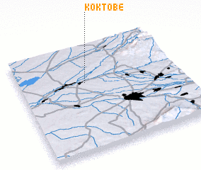 3d view of Koktobe