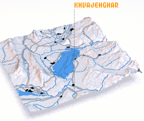 3d view of Khvājeh Ghar