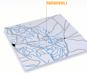 3d view of Mānak Pali