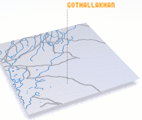 3d view of Goth Alla Khān