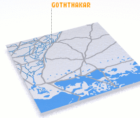 3d view of Goth Thākar