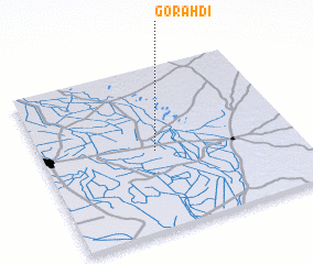 3d view of Gorāhdi