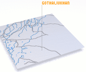 3d view of Goth Aliu Khān